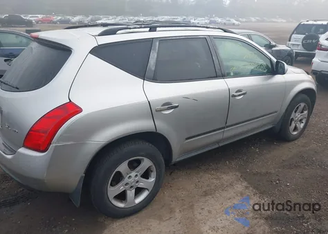 2005 Nissan Murano Sl из США, поврежденный, VIN JN8AZ08W45W400445
